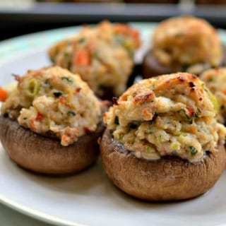 Crab Stuffed Mushrooms