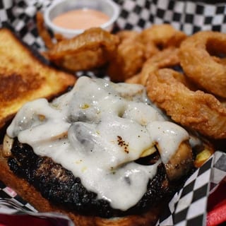 Mushroom Swiss Burger