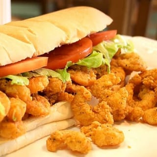 Po-Boy Fried Shrimp